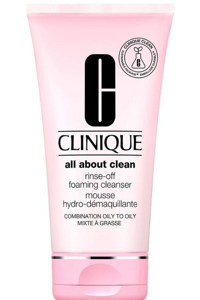 Buy Clinique All About Clean Rinse Off Foaming Cleanser - 30ml in Pakistan