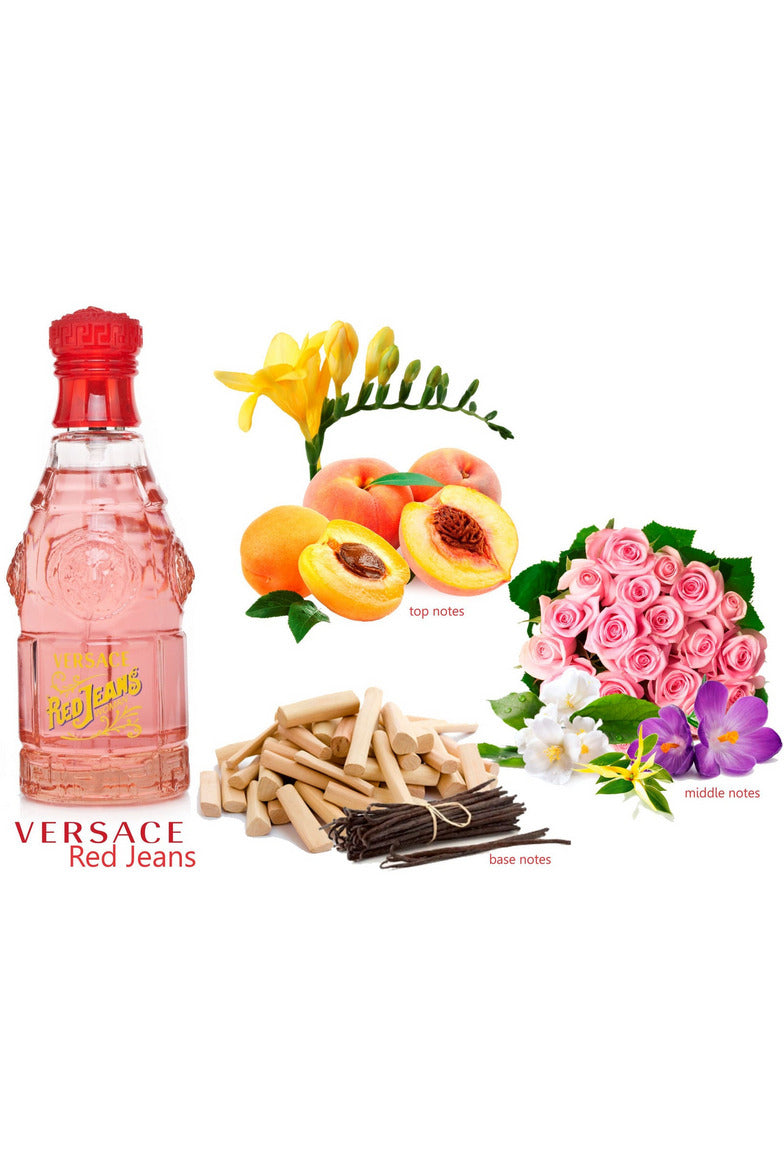 Buy Versace Perfume Red Jean Women EDT - 75ml in Pakistan