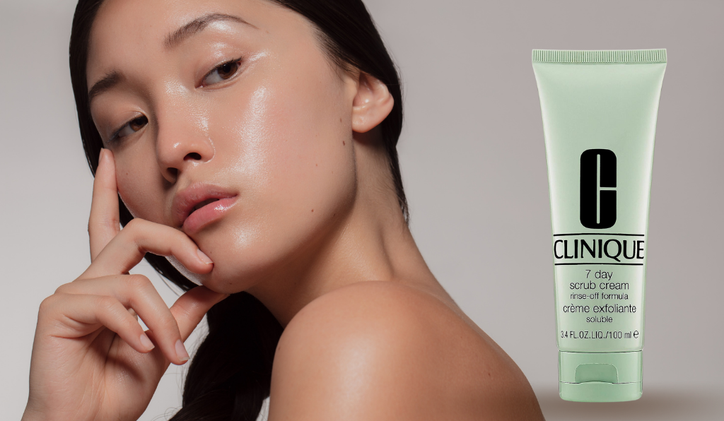 Buy Clinique 7 Day Scrub Cream Rinse Off Formula Cream - 28ml in Pakistan