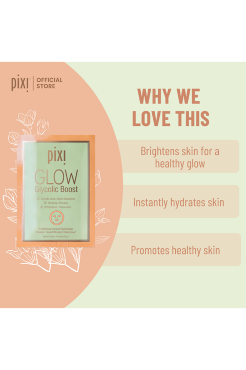 Buy Pixi Glow Glycolic Boost Mask x 3 in Pakistan