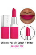 Buy Clinique Pop Matte Lip Colour + Primer - 06 Rose Pop in Pakistan