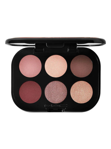 MAC Connect In Colour 6 Pan Eyeshadow Palette - EMBEDDED IN BURGANDY