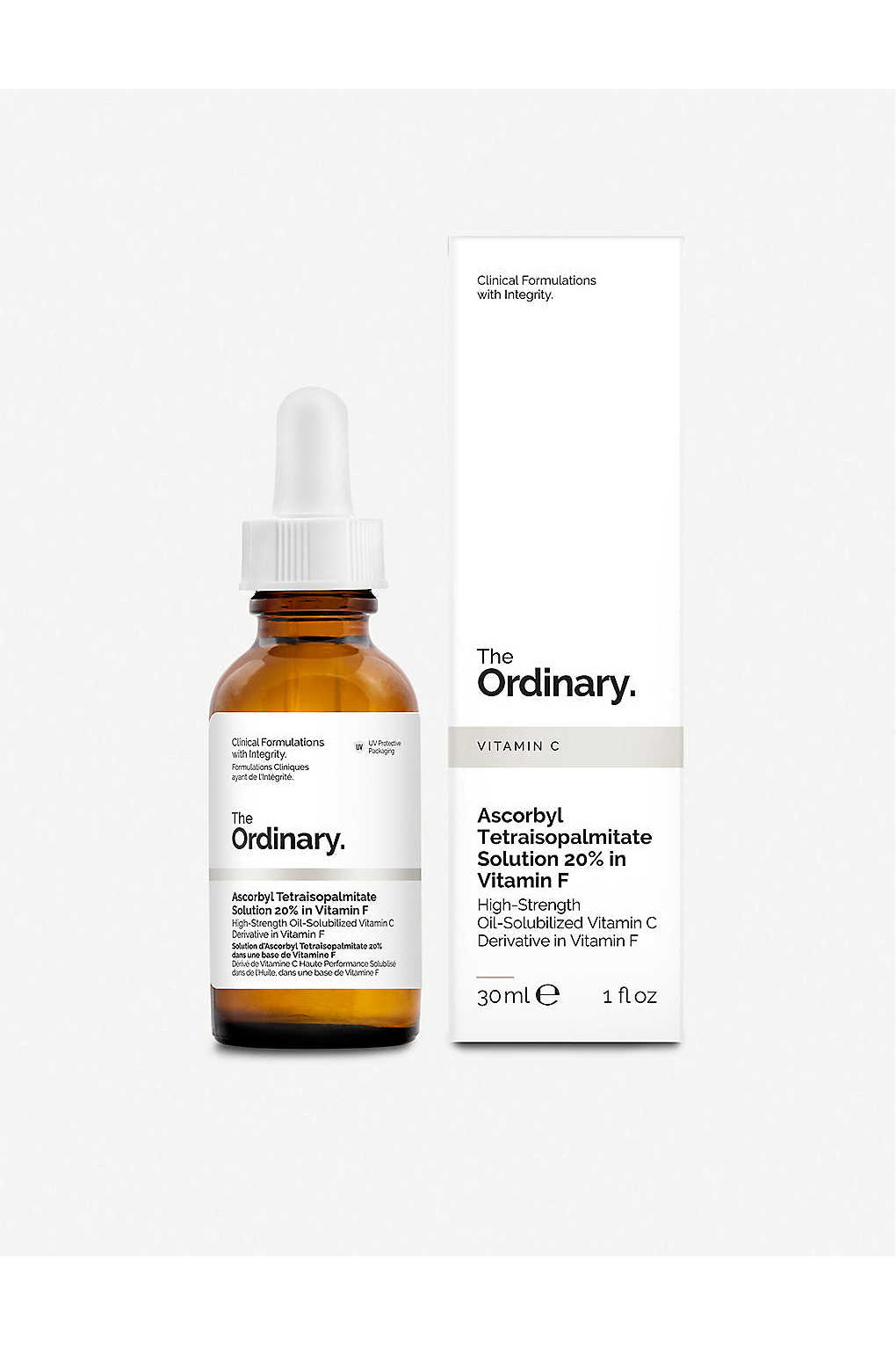 Buy The Ordinary Ascorbyl Tetraisopalmitate Solution 20% in Vitamin F 30 - Ml in Pakistan