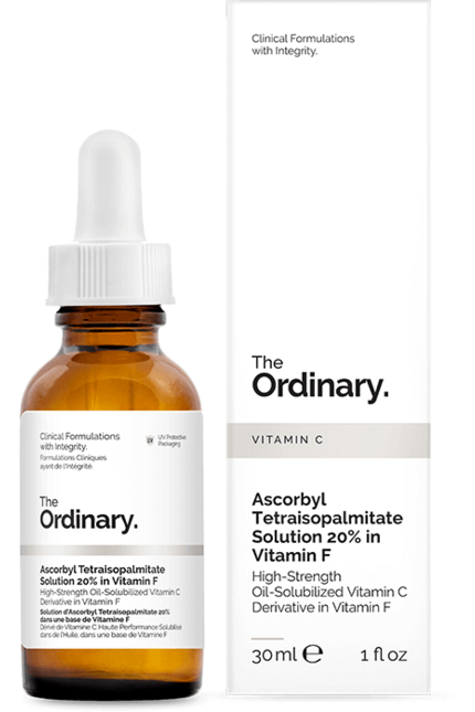 Buy The Ordinary Ascorbyl Tetraisopalmitate Solution 20% in Vitamin F 30 - Ml in Pakistan