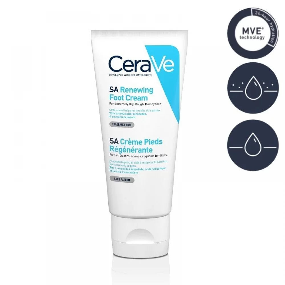 Buy CeraVe SA Renewing Foot Cream - 88ml in Pakistan