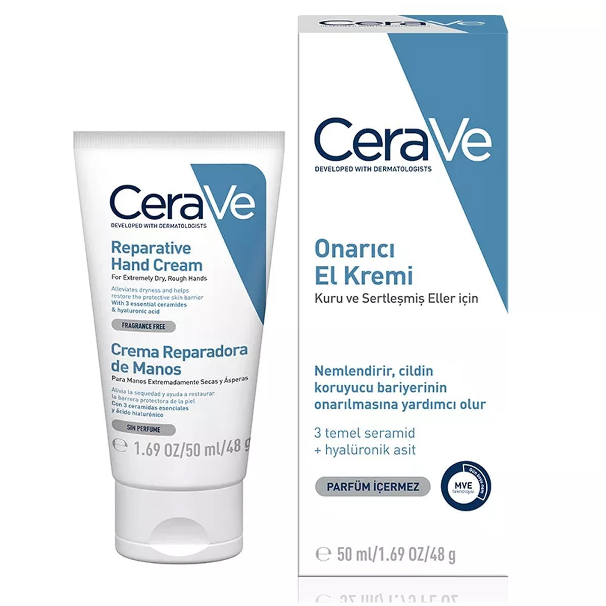 Buy CeraVe Reparative Hand Cream - 50ml in Pakistan