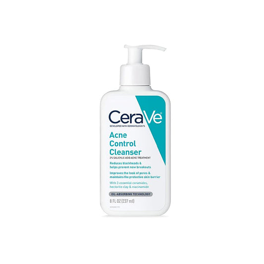 Buy CeraVe Acne Control Cleanser Salicylic Acid 2% Oil Absorbing Technology - 237ml in Pakistan