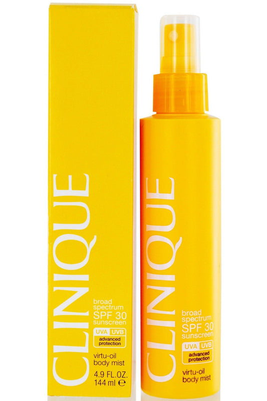 Buy Clinique Virtu Oil Body Mist SPF 30 - 144ml in Pakistan