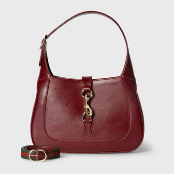 Gucci Jackie Shoulder Bag - cherry red