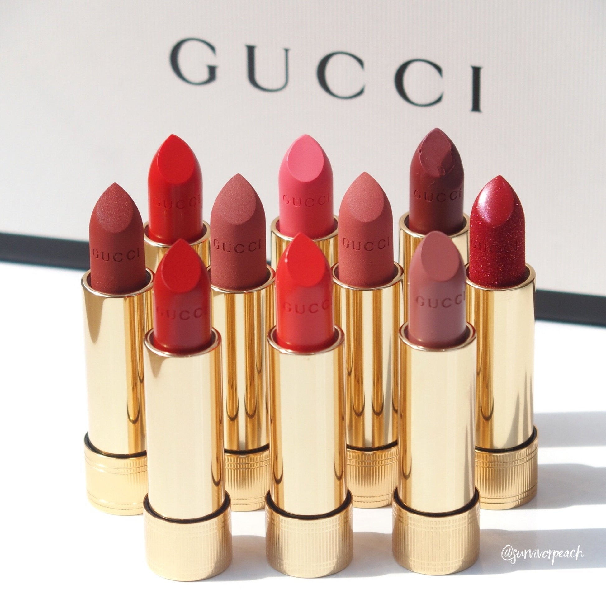 Buy Gucci Rouge A Levres Satin Lip Colour - 200 Blaze Of Noon in Pakistan