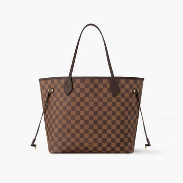 Louis Vuitton Neverfull Totebag - chocolate brown