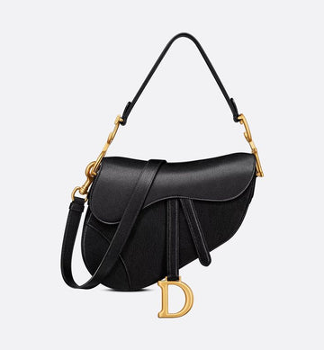 Dior Saddle Bag - black