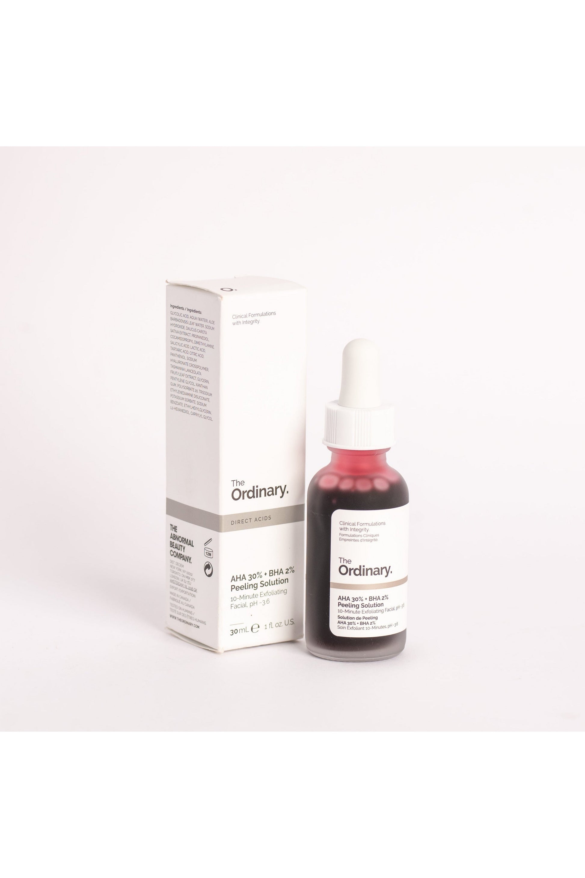 Buy The Ordinary AHA 30% + BHA 2% Peeling Solution, 30ml- in Pakistan
