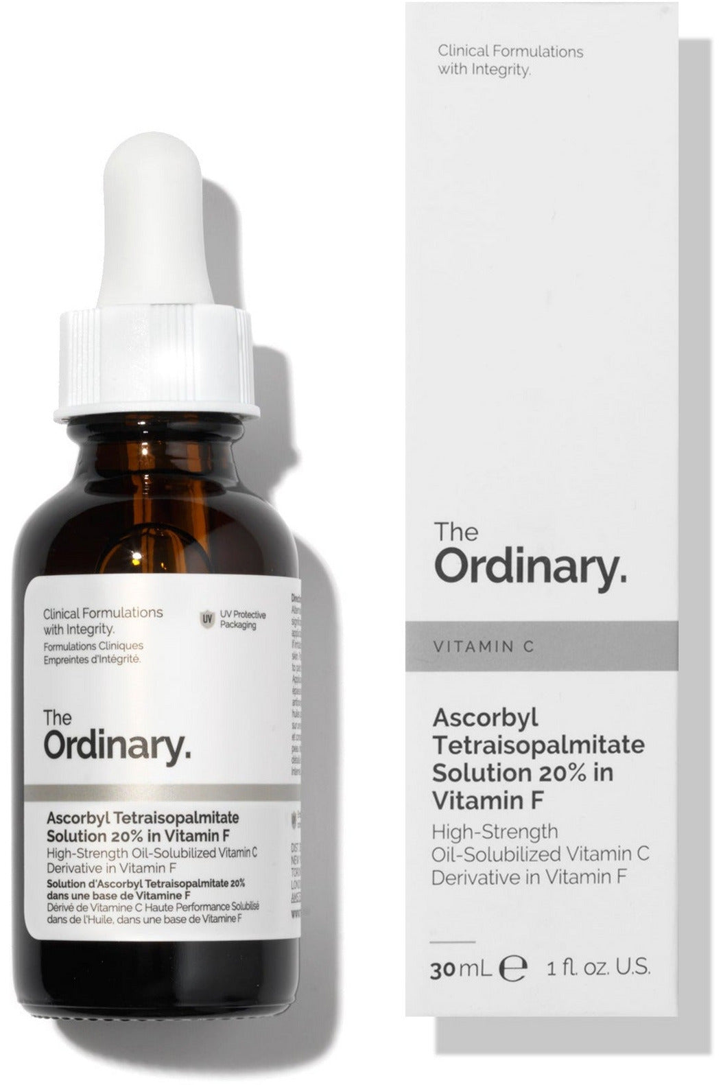 Buy The Ordinary Ascorbyl Tetraisopalmitate Solution 20% in Vitamin F 30 - Ml in Pakistan