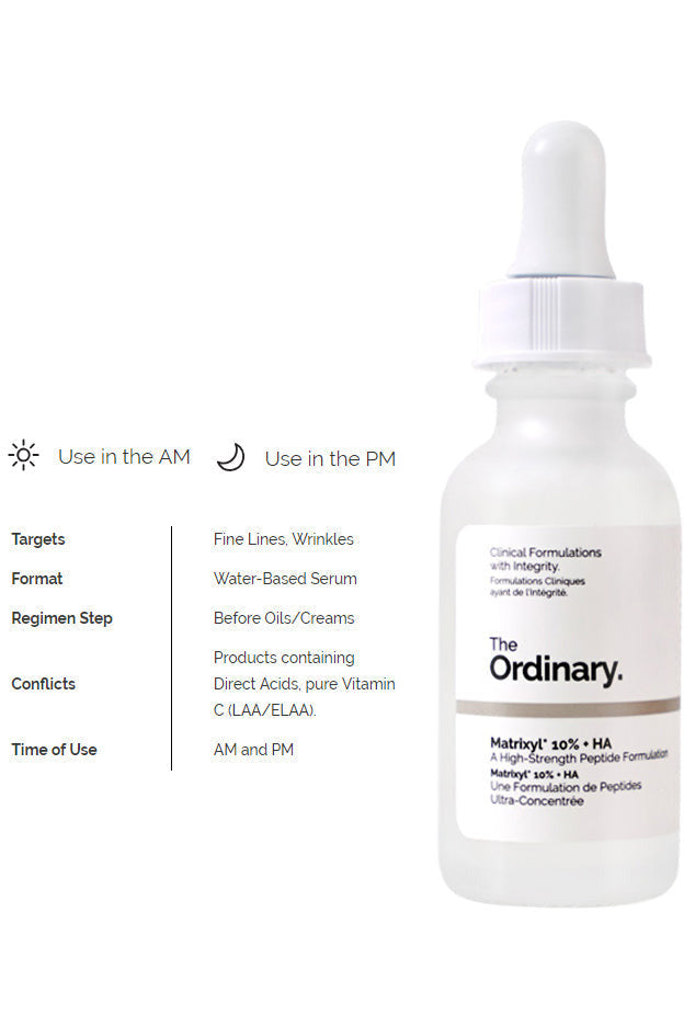 Buy The Ordinary Matrixyl 10% + HA, 30 - Ml in Pakistan