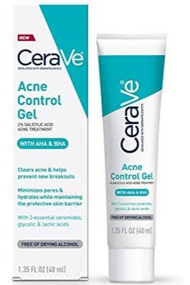 Buy CeraVe Acne Control Gel 2% Salicylic Acid Acne Treatment - 40ml in Pakistan