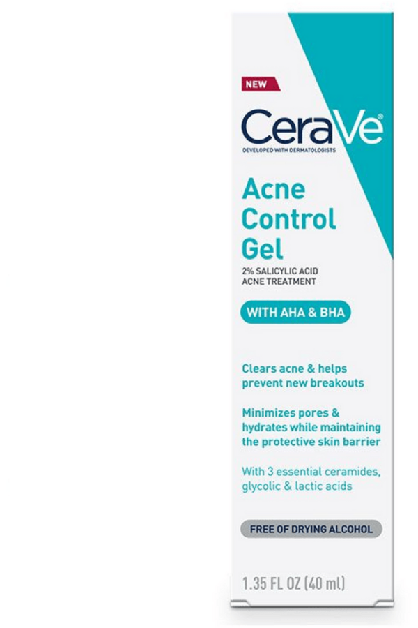 Buy CeraVe Acne Control Gel 2% Salicylic Acid Acne Treatment - 40ml in Pakistan