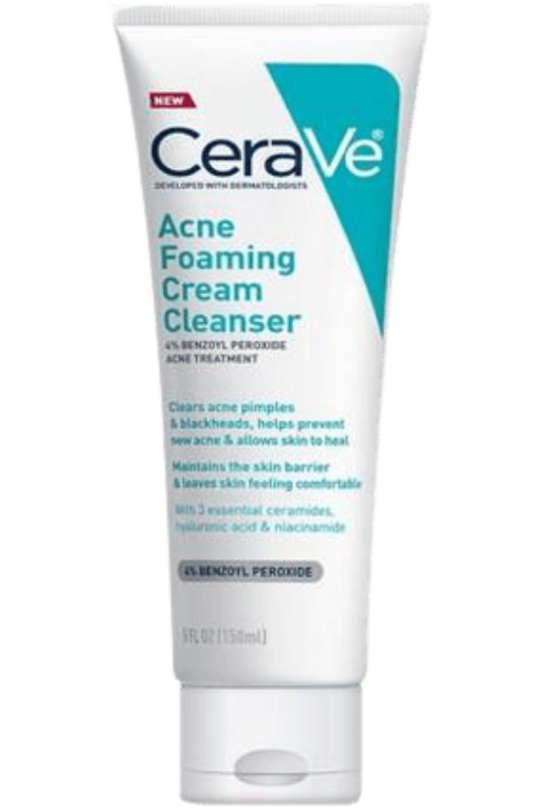 Buy CeraVe Acne Foaming Cream Cleanser 158ml in Pakistan