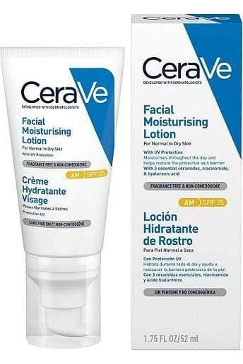 Buy CeraVe AM Facial Moisturising Lotion SPF 25 52ml in Pakistan