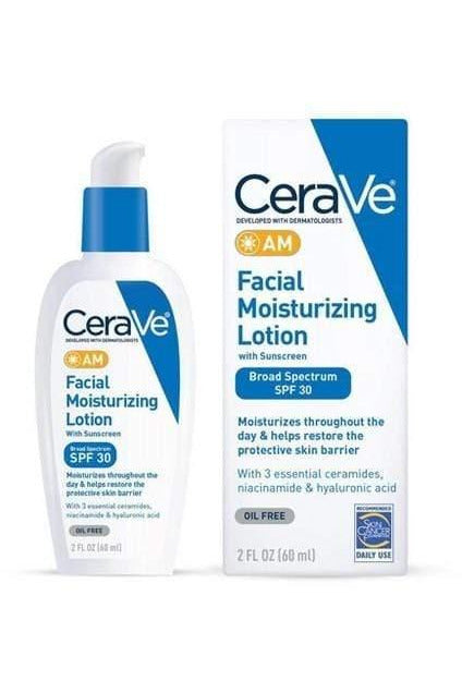 Buy CeraVe AM Facial Moisturizing Lotion SPF 30 For Normal to Oily Skin -  89ml in Pakistan
