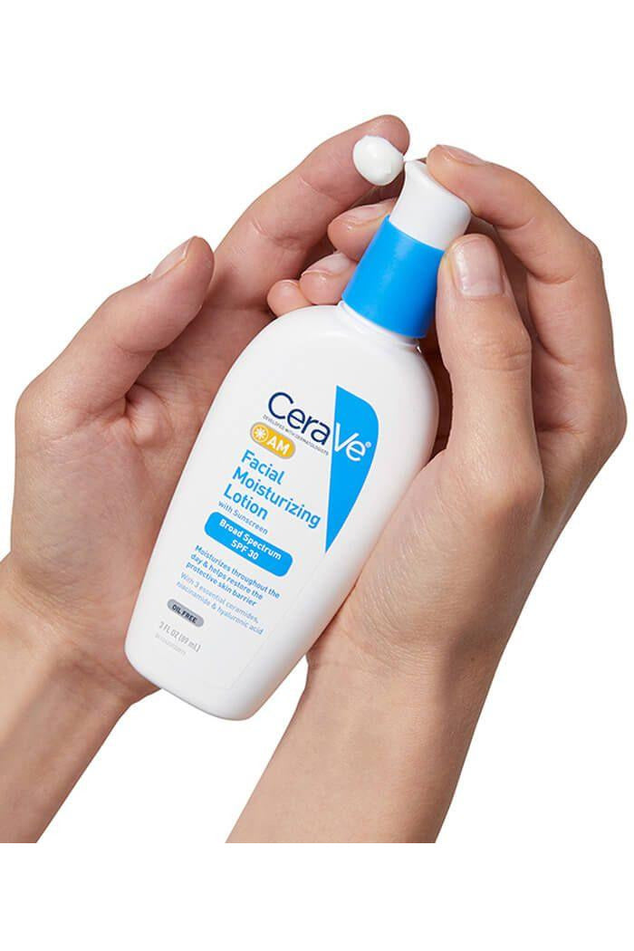 Buy CeraVe AM Facial Moisturizing Lotion SPF 30 with Sunscreen -  89ml in Pakistan