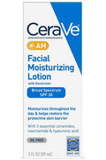 Buy CeraVe AM Facial Moisturizing Lotion SPF 30 with Sunscreen -  89ml in Pakistan
