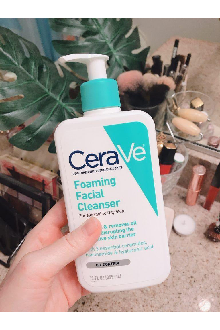 Buy CeraVe Foaming Facial Cleanser for Normal to Oily Skin - 355ml in Pakistan
