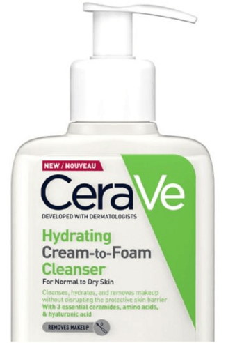 Buy CeraVe Hydrating Cream to Foam Cleanser For Normal To Dry Skin - 236ml in Pakistan