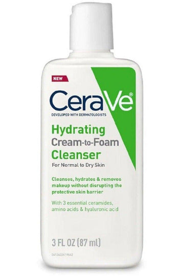 Buy CeraVe Hydrating Cream to Foam Cleanser For Normal to Dry Skin 87ml in Pakistan