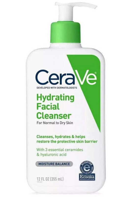 Buy CeraVe Hydrating Facial Cleanser For Normal To Dry Skin - 355 ml in Pakistan