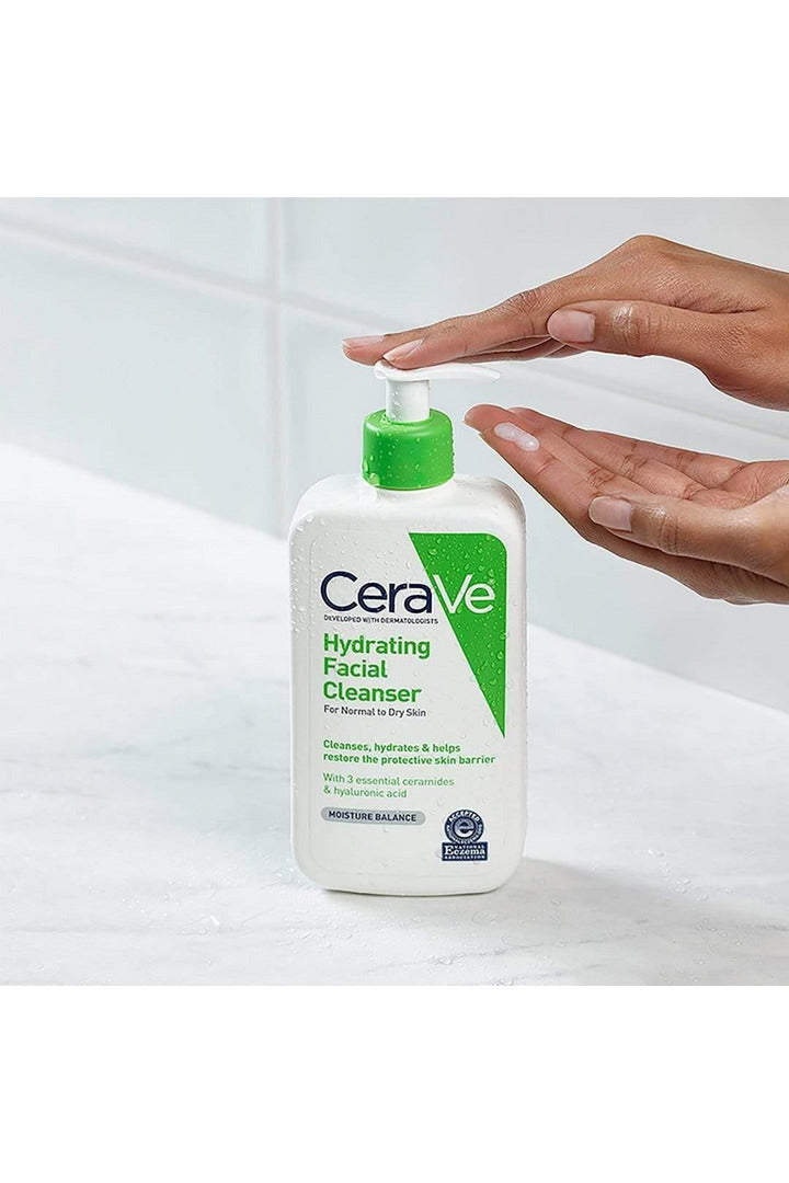 Buy CeraVe Hydrating Facial Cleanser For Normal To Dry Skin - 355 ml in Pakistan