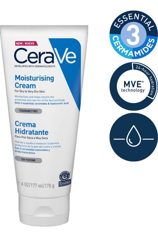 Buy CeraVe Moisturising Cream for Dry to Very Dry Skin - 177ml in Pakistan