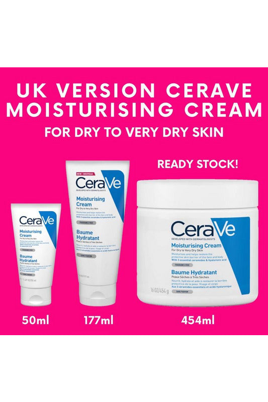 Buy CeraVe Moisturising Cream for Dry to Very Dry Skin - 50ml in Pakistan