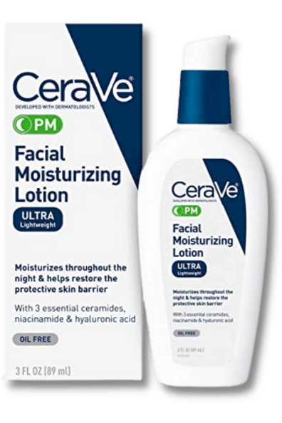 Buy CeraVe PM Facial Moisturizing Lotion Oil Free Ultra Lightweight - 89ml in Pakistan