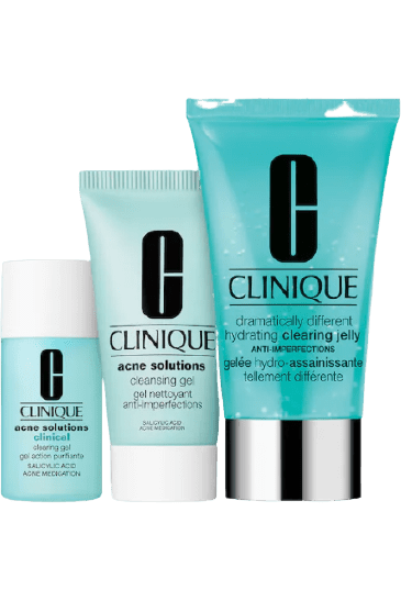 Buy Clinique Clean Skin, Fresh Start Acne Solutions Set in Pakistan