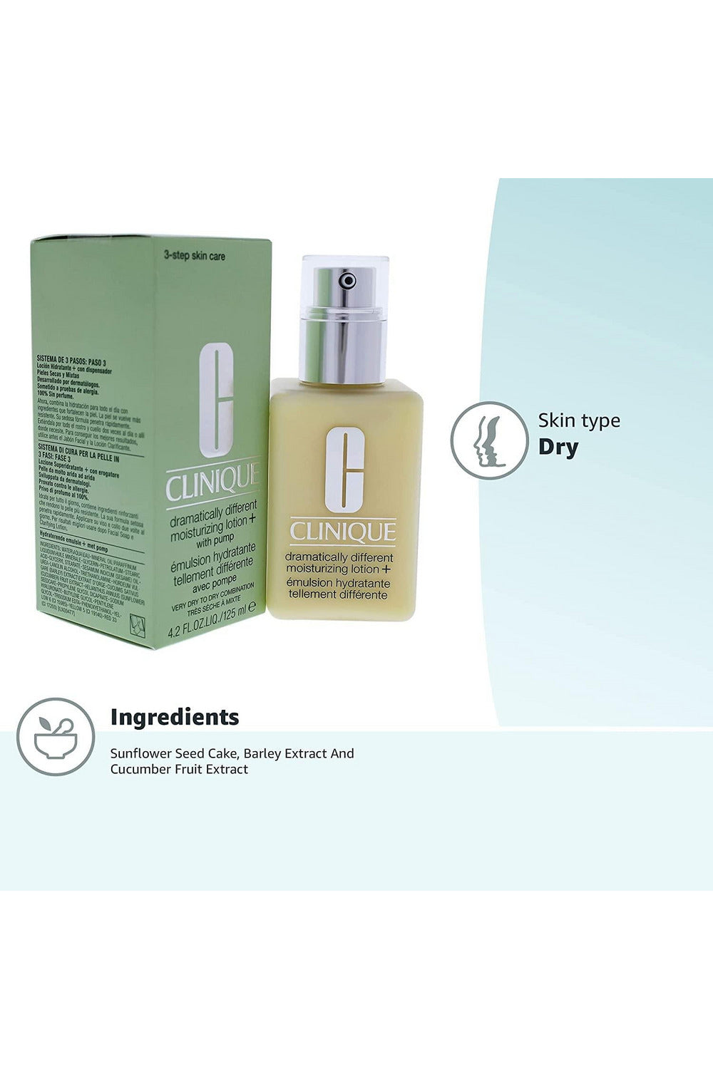 Buy Clinique Moisturizing Gel With Pump - 125ml in Pakistan