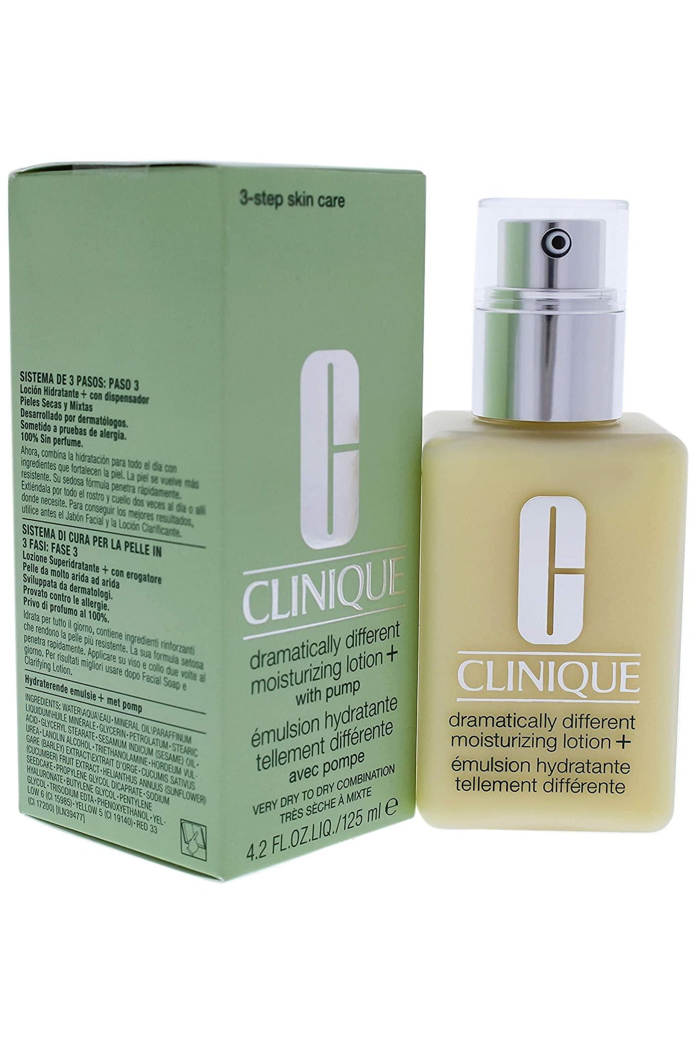 Buy Clinique Moisturizing Lotion With Pump - 125ml in Pakistan