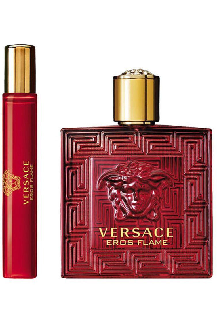 Buy Versace Eros Flame Gift Set for Men - EDP 100ml + Travel Spray 10ml in Pakistan