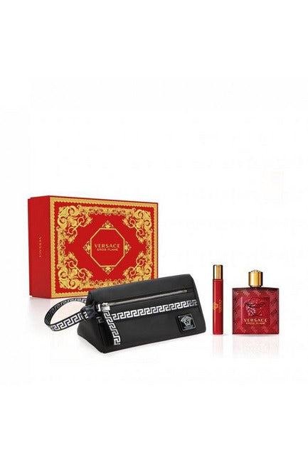 Buy Versace Eros Flame Gift Set for Men - EDP 100ml + Travel Spray 10ml in Pakistan