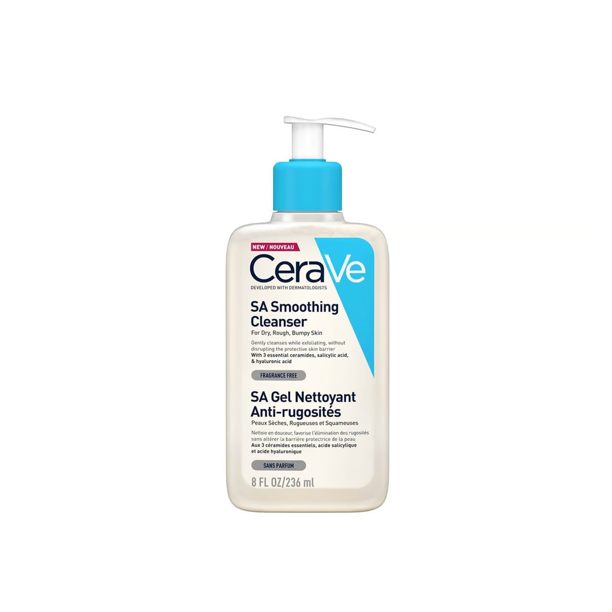 Buy CeraVe SA Smoothing Cleanser for Dry, Rough, and Bumpy Skin - 236ml in Pakistan