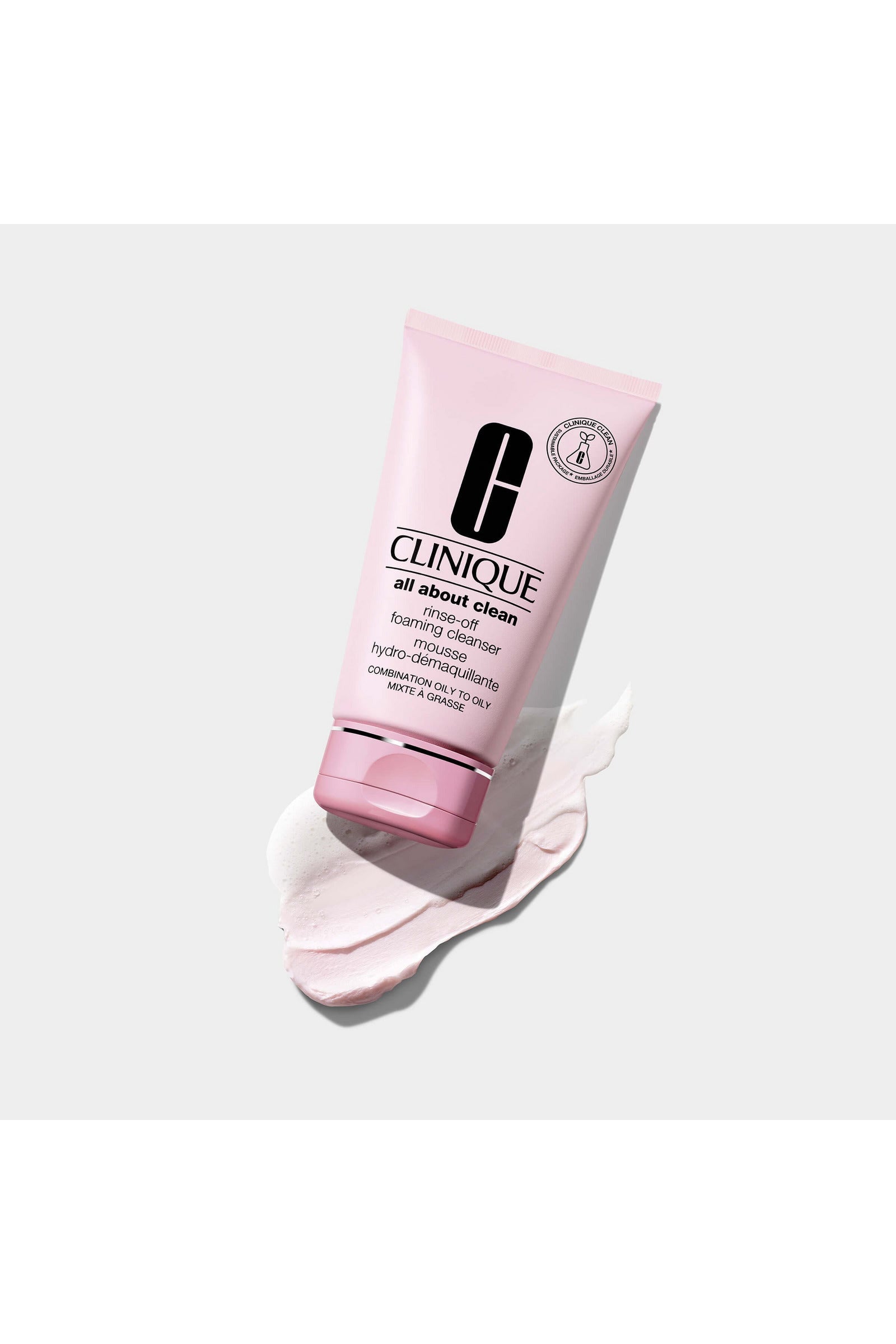 Buy Clinique All About Clean Rinse Off Foaming Cleanser - 30ml in Pakistan