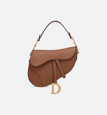 Dior Saddle Bag - brown
