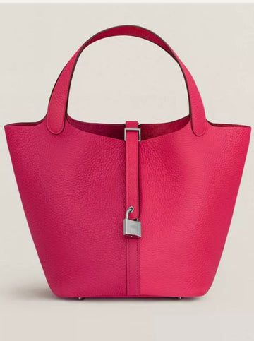Hermes Picotin Lock Bag - pink