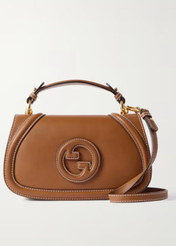 Gucci Blondie Small Top Handlebag - mocha brown