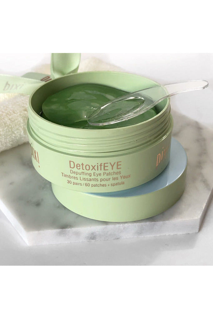 Buy Pixi Detoxifeye Hydrating & Depuffing Eye Patches with Caffeine and Cucumbers - 60ct in Pakistan