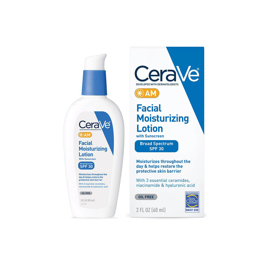 Buy CeraVe AM Facial Moisturizing Lotion with Sunscreen - SPF 30 - 60 ml in Pakistan