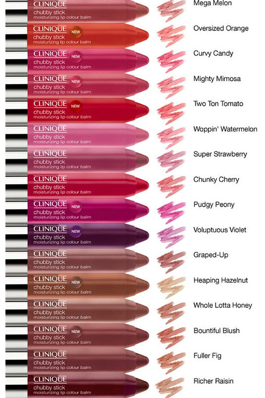 Buy Clinique Chubby Stick Moisturizing Lip Colour Balm - 14 Curvy Candy in Pakistan